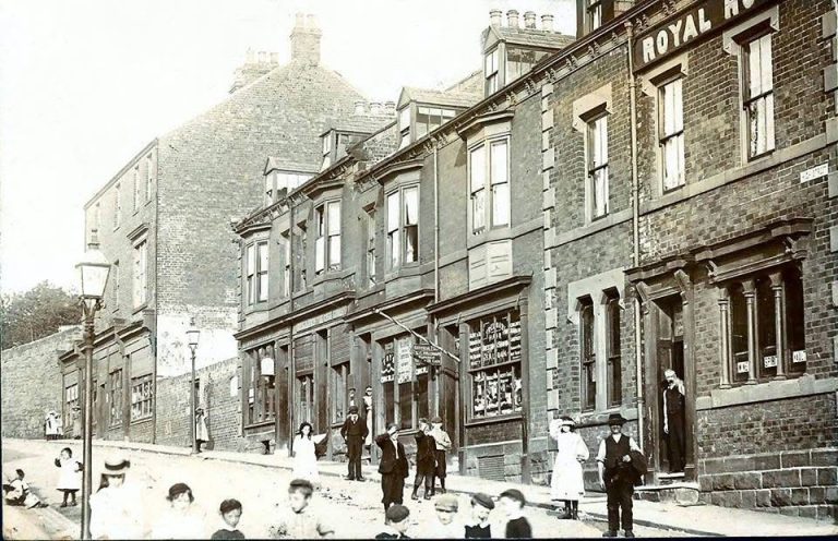 Brotton high-street circa-1905